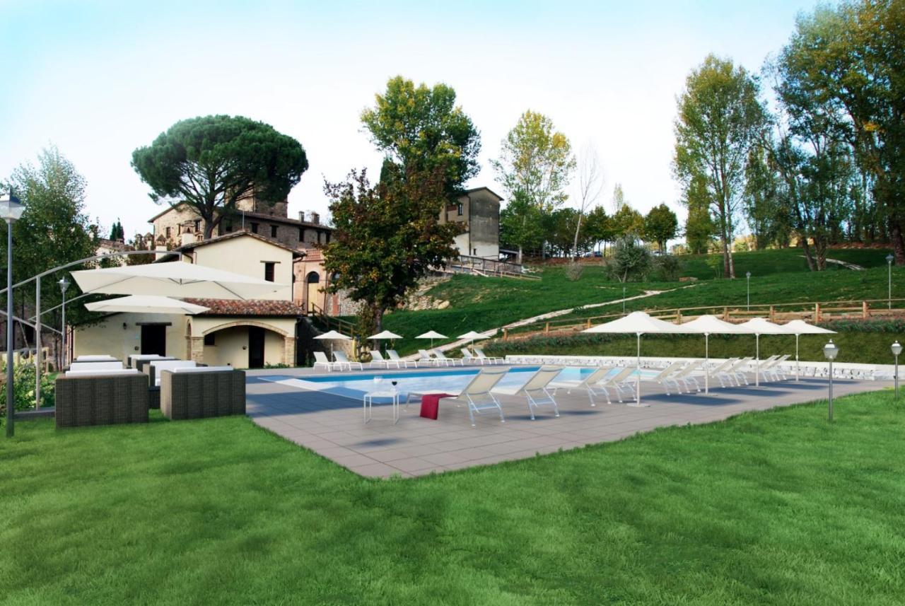 Gh Borgo Pulciano Agriturismo Montone  Exterior photo